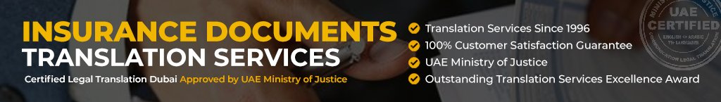 INSURANCE DOCUMENTS TRANSLATION